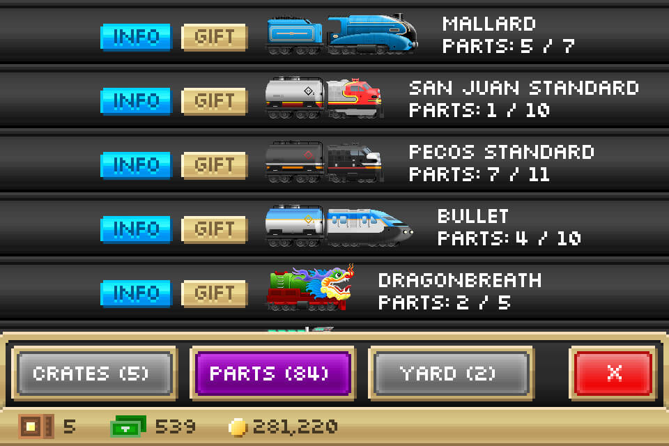 Pocket Trains mod