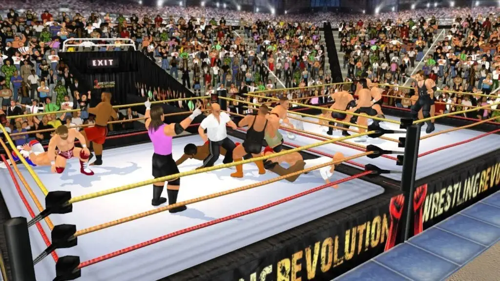 Wrestling Revolution 3D APK MOD