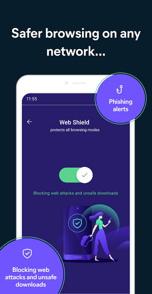 Avast Secure Browser Free APK MOD