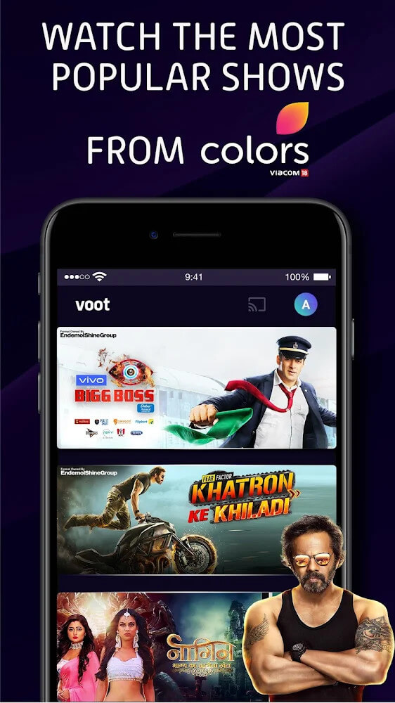 Voot Select Free Mod