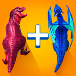 Dinosaur Merge Master Battle