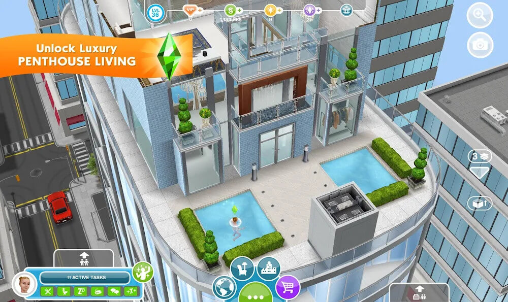 The Sims FreePlay Free APK MOD