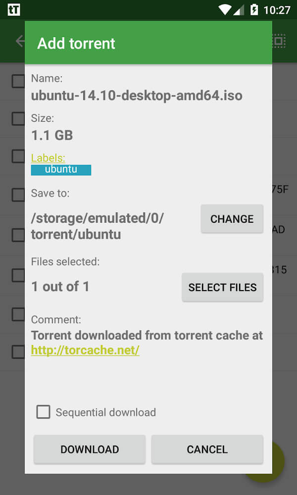 tTorrent APK MOD