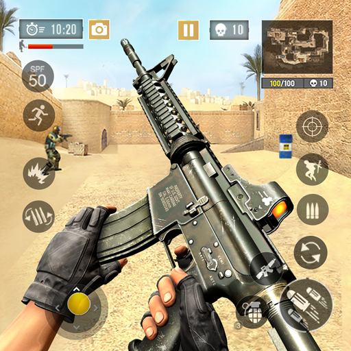 FPS Commando Shooting Games v10.6 APK MOD (Free Shopping, Speed)